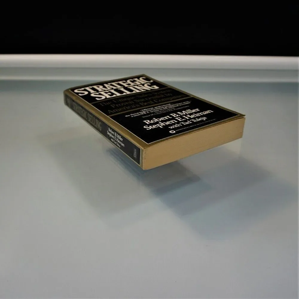 Strategic Selling The Unique Sales System Proven Successful 1986 Paperback